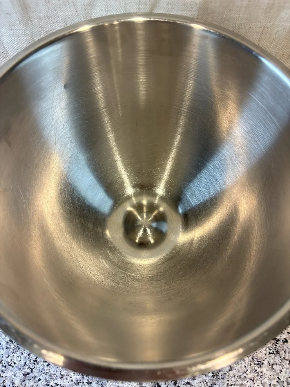 VINTAGE KitchenAid K45 bowl. Stainless steel 4.5 qt. - Nice!